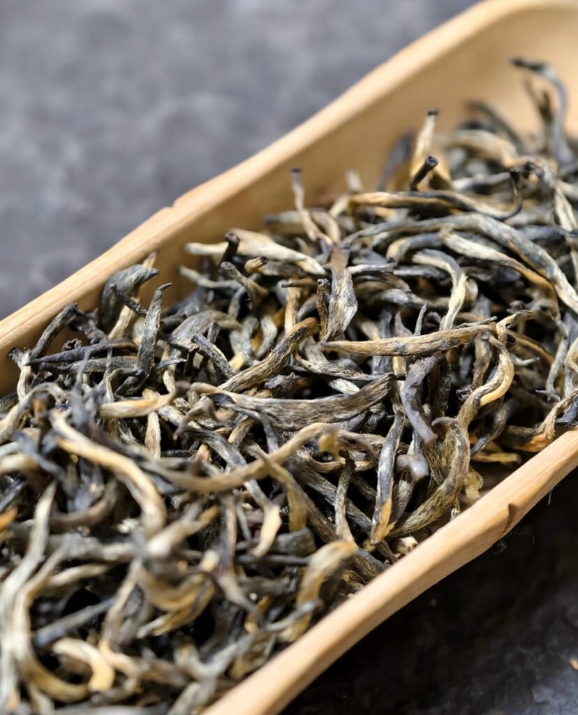Jin Jun Mei 2026 spring honey sweet loose leaf tea buds, golden tips