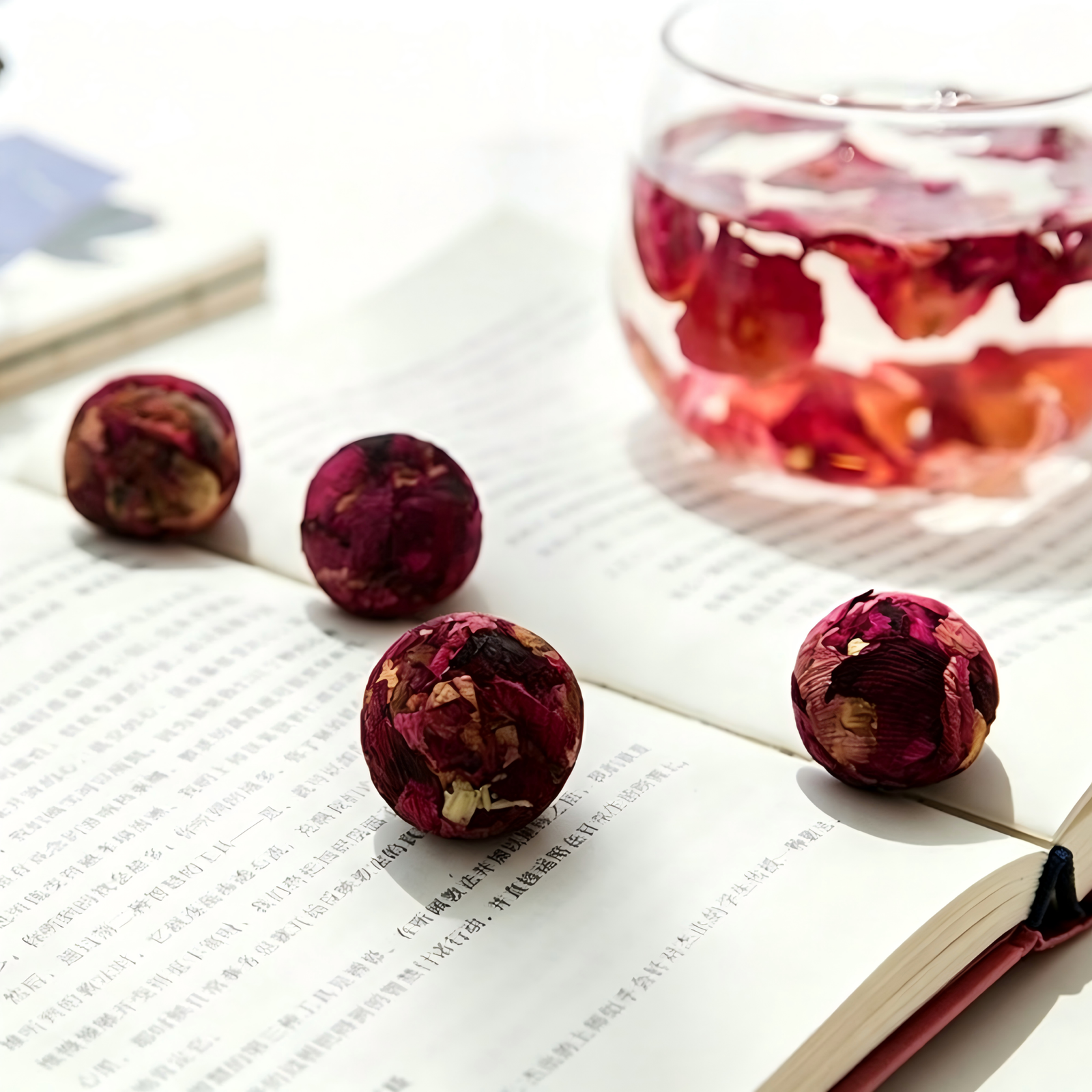 Amazing Blooming Flower Tea: 100% Pure Yunnan Rose Dragon Balls - Image 4