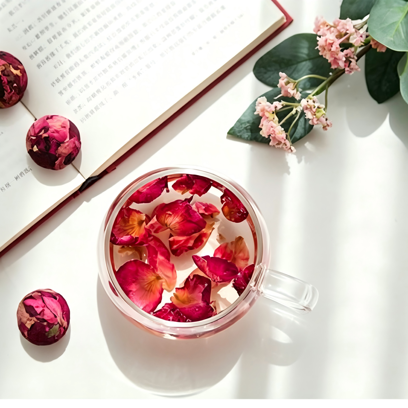 Amazing Blooming Flower Tea: 100% Pure Yunnan Rose Dragon Balls - Image 3