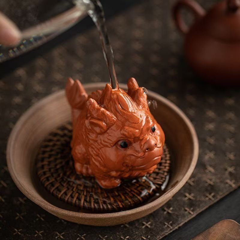 The Tactile Warmth of a Dehua Zisha Tea Pet