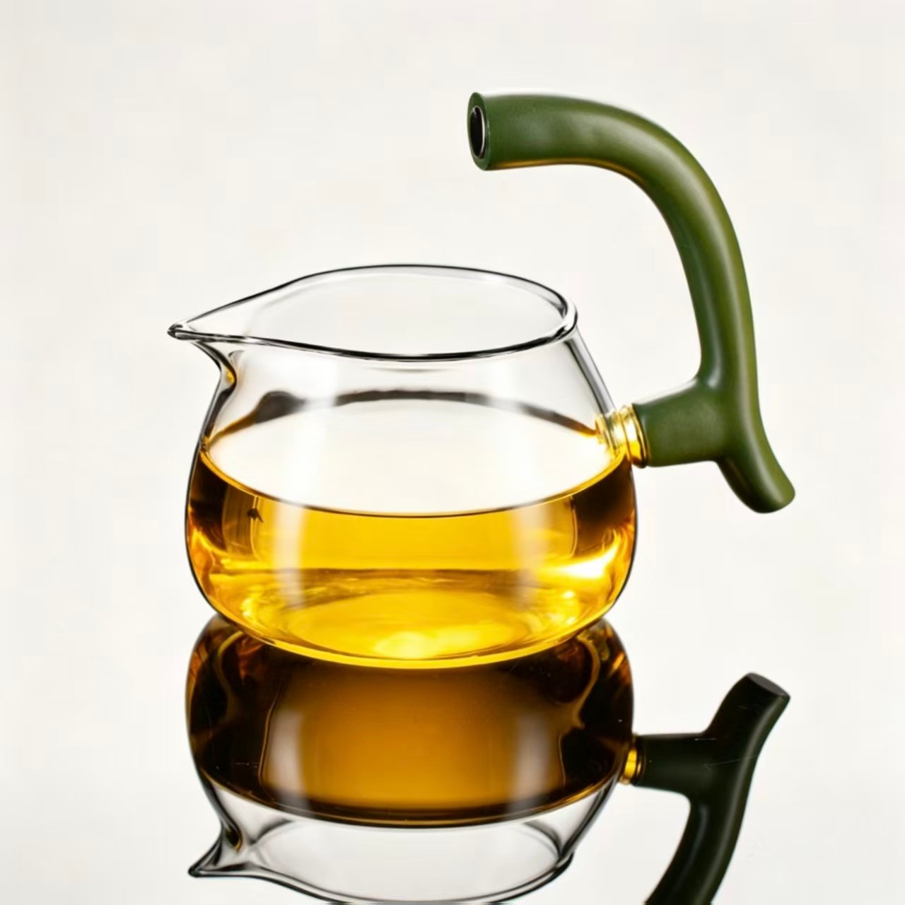 Best Automatic Glass Tea Set for Loose Leaf Tea | Panda Hua Bao 9-Piece - Image 3