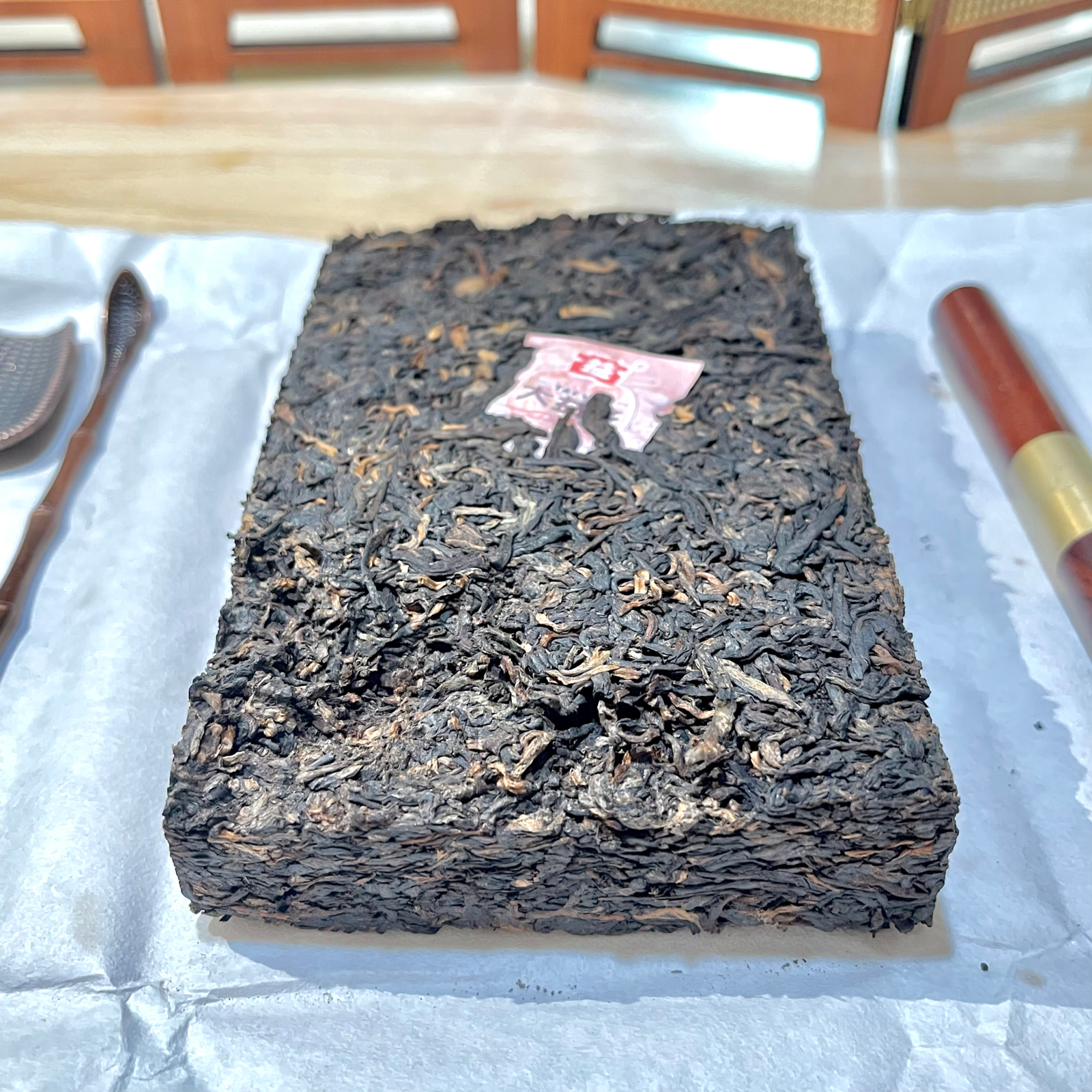 Yunnan Ripe Pu-erh Tea Brick (2022) | Authentic & Smooth Vintage - Image 6