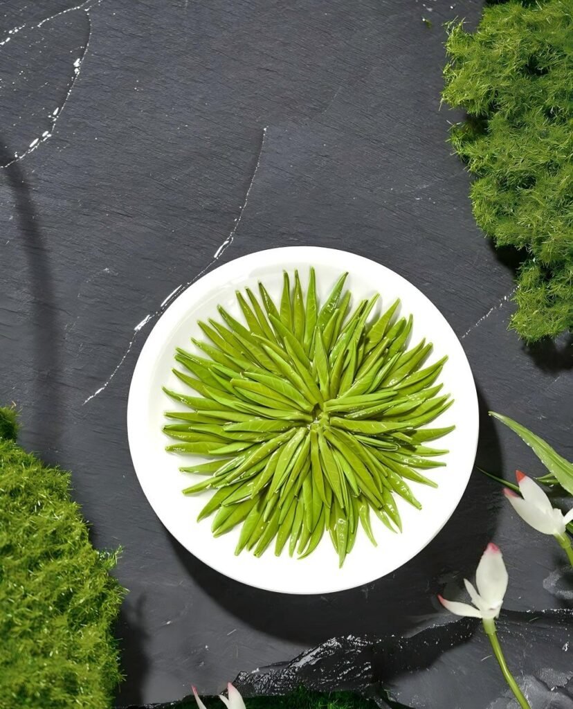 chinese green tea-que she
