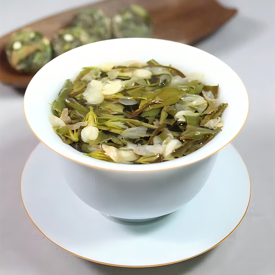 dragon pearl jasmine tea