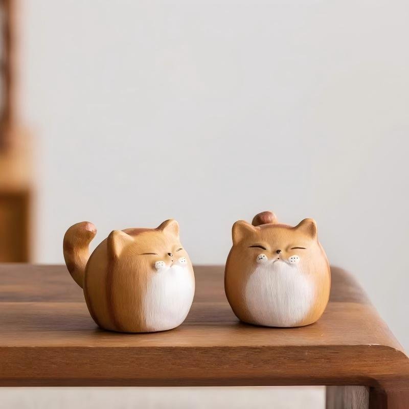 Zen Kitty tea pet