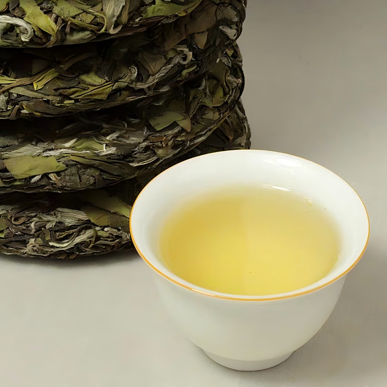 Premium White Peony Bai Mudan Cake | Authentic Shouning 2023 - Image 5